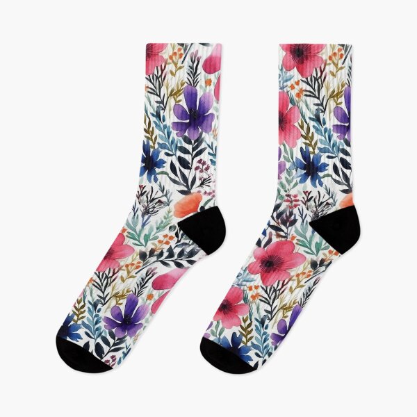 Item preview, Inky watercolor Flowers designed and sold by NikkofTime.