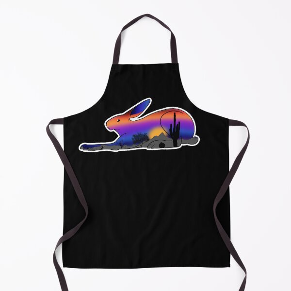 Artikelvorschau, Sonnenuntergang in der Wüste | Hase | Silhouettenkunst entworfen und verkauft von DarbyHunterArt.