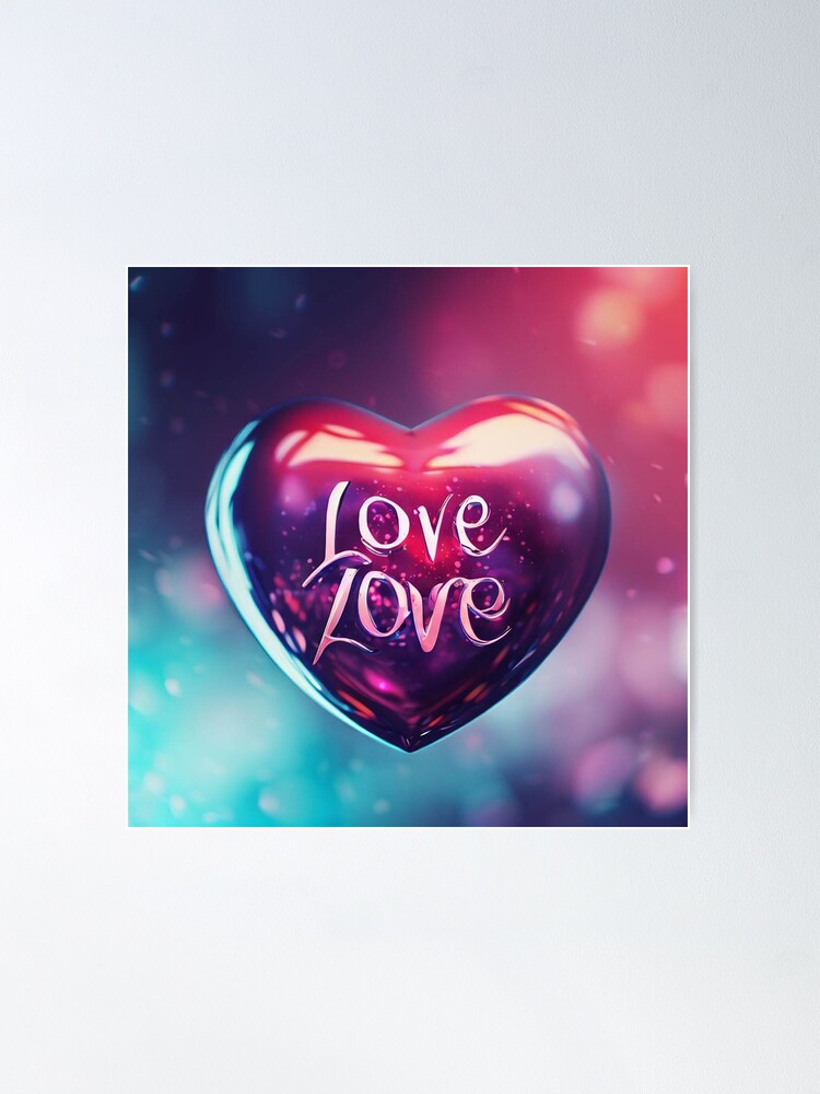 Thumbnail 2 of 3, Poster, love designed and sold by cokemann.