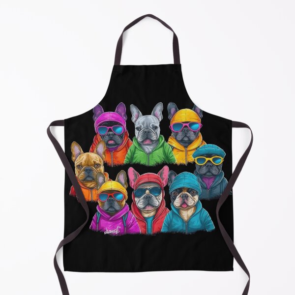 Item preview, The Colorful Bulldog Buddies designed and sold by Pixelboys.