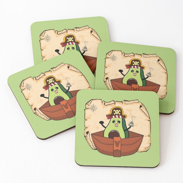 Item preview, Funny avocado pirate on a boat  designed and sold by Donutlovers.