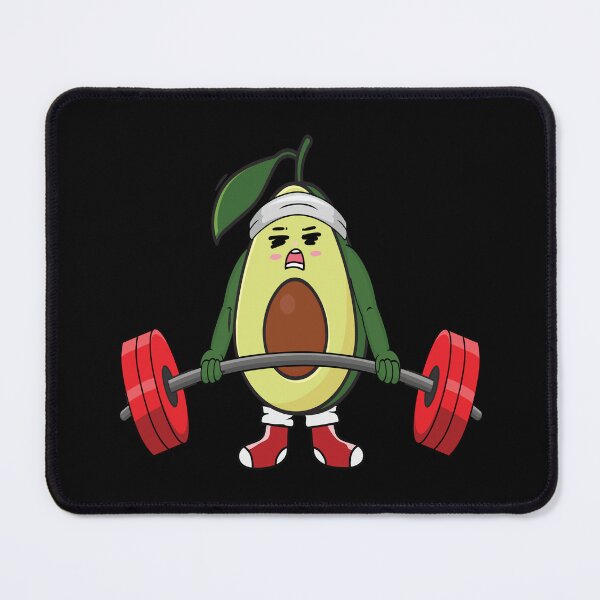 Item preview, Funny avocado lifting heavy weights  designed and sold by Donutlovers.