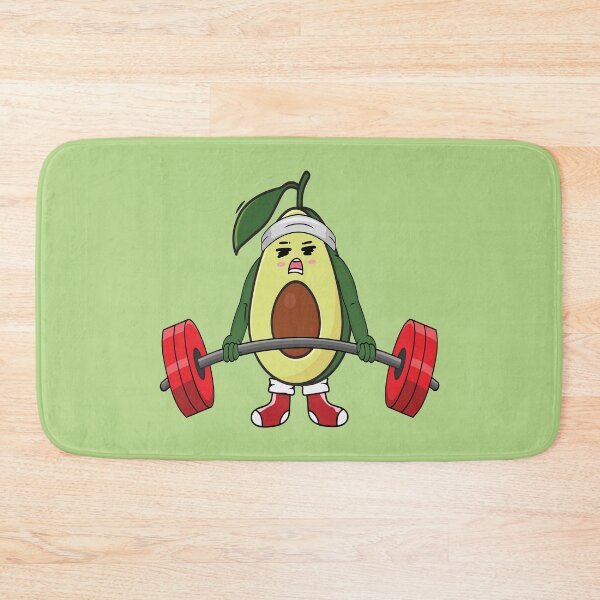 Item preview, Funny avocado lifting heavy weights  designed and sold by Donutlovers.