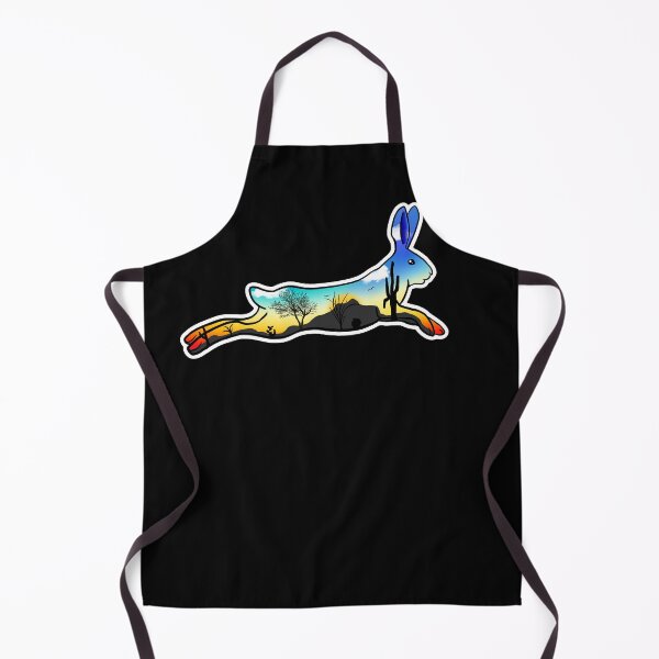 Item preview, Desert sunrise jack rabbit  designed and sold by DarbyHunterArt.