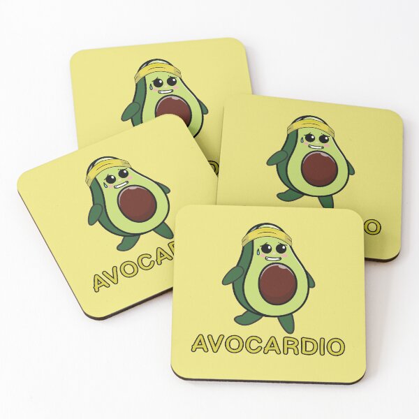 Item preview, Funny avocado doing avocardio fitness  designed and sold by Donutlovers.