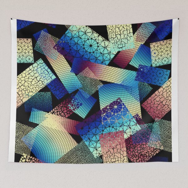 Item preview, Vector seamless mosaic art pattern. Art background.  designed and sold by MTShoppingLine.