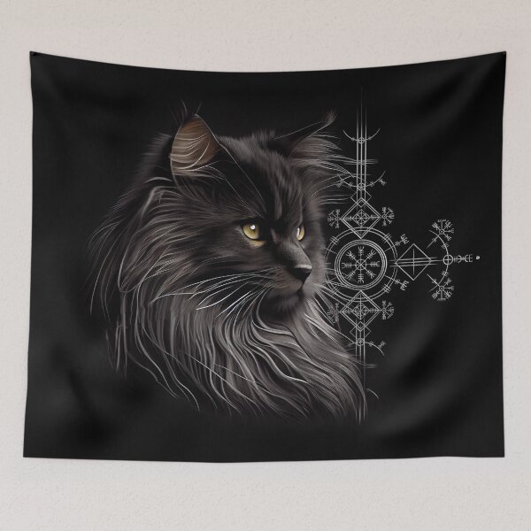 Item preview, Norwegian forest cat designed and sold by derKatzenmensch.