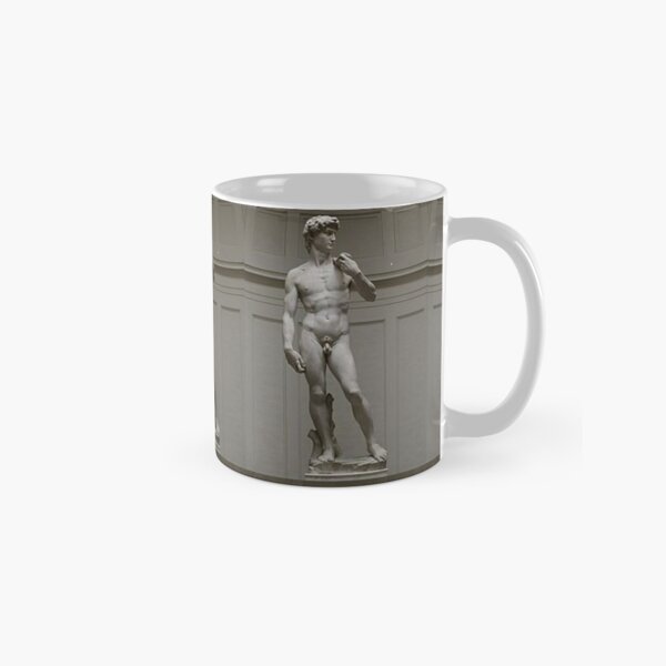 David by Michelangelo #David #Michelangelo #DavidbyMichelangelo #masterpiece Renaissance sculpture Classic Mug