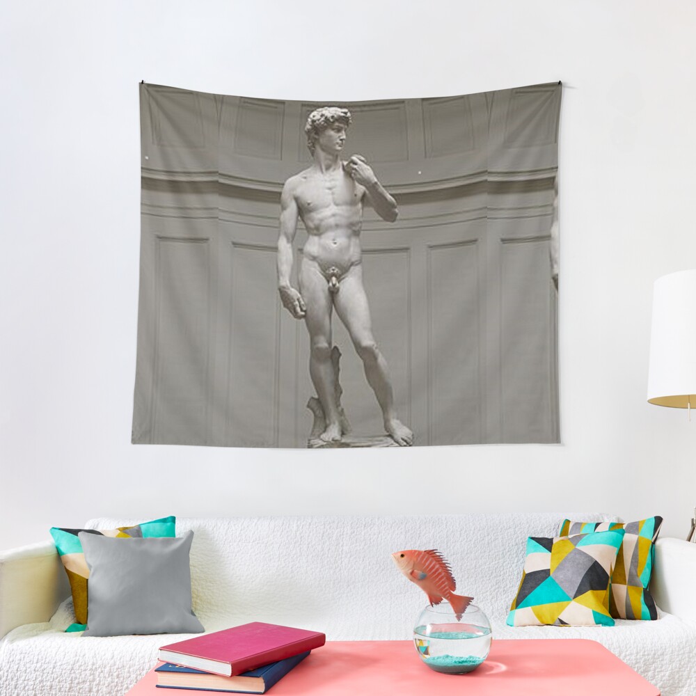 David by Michelangelo #David #Michelangelo #DavidbyMichelangelo #masterpiece Renaissance sculpture Tapestry