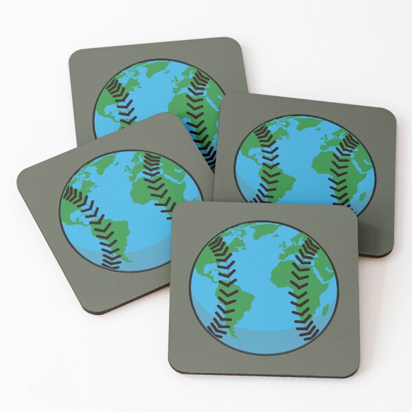 Item preview, Baseball earth planet  designed and sold by Donutlovers.