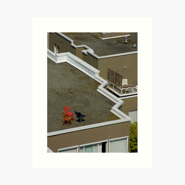 The perfect view .... Art Print