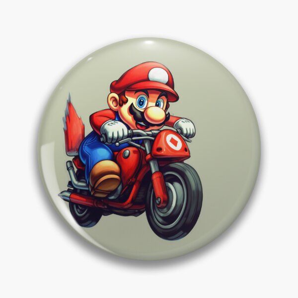 Item preview, Plumber as motorcyclist designed and sold by CreativeJunglee.