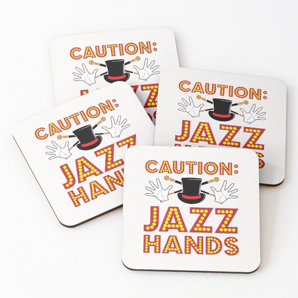 Item preview, Caution Jazz Hands designed and sold by jaygo.