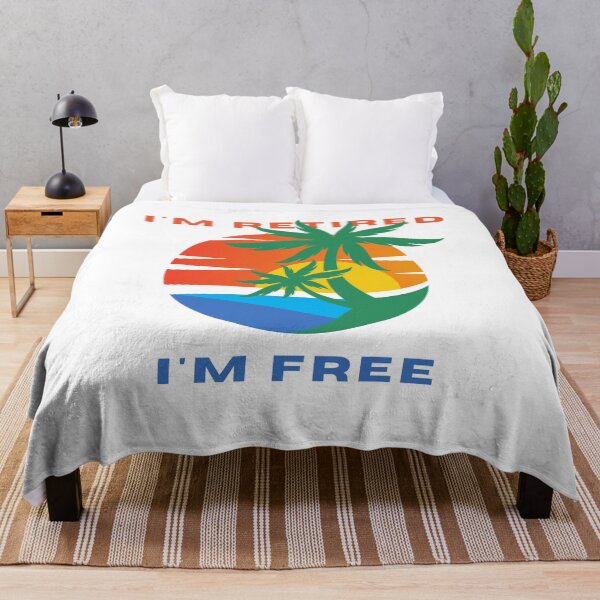 Item preview, am retired, i am free designed and sold by Ball-and-Match.