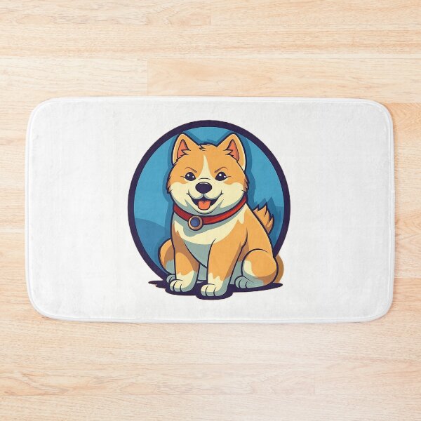 Item preview, Cartoon Cute Akita Inu designed and sold by SADStyleDesigns.