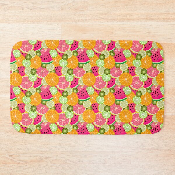 Item preview, Fruit Slices Collage Seamless Pattern designed and sold by Cedarrue.