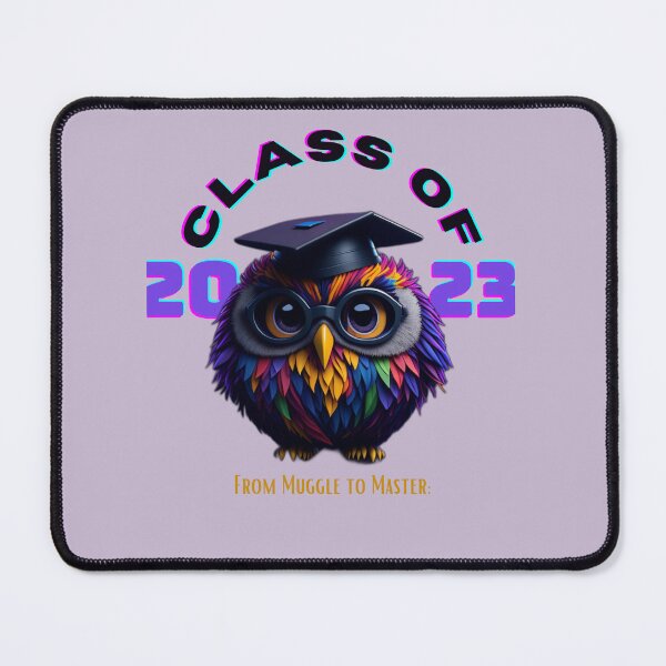 Item preview, class of 2023 colorful owl designed and sold by FuzzieIntuition.