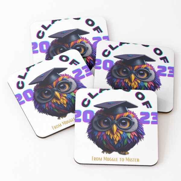 Item preview, class of 2023 colorful owl designed and sold by FuzzieIntuition.