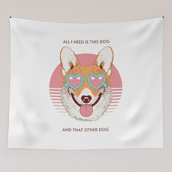 Item preview, all i need is this dog and that other dog designed and sold by PopPizzazz.