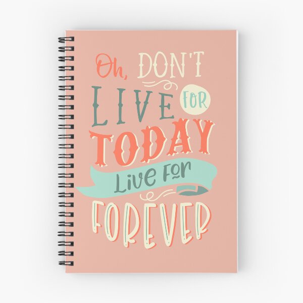 Item preview, Live for Forever (Typography) designed and sold by Paper Bee Gift Shop.