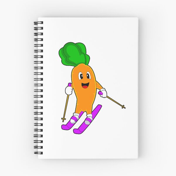 Item preview, Carrot Skier Ski designed and sold by Snabdesign84.