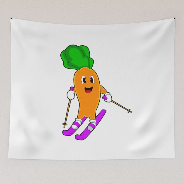 Item preview, Carrot Skier Ski designed and sold by Snabdesign84.