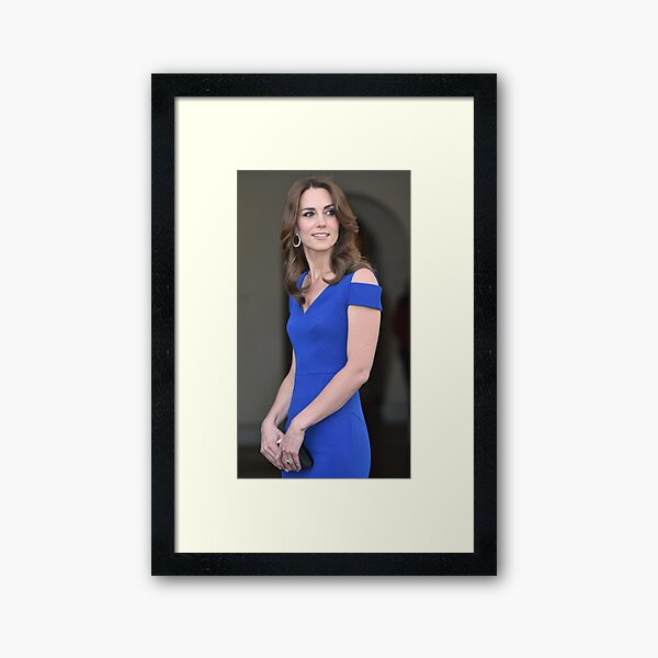 Gorgeous Kate Middleton Framed Art Print