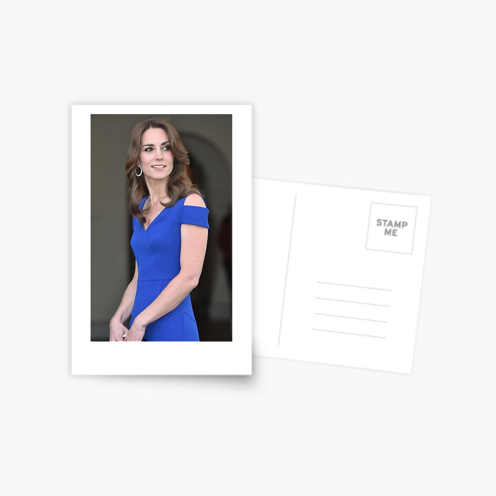 Gorgeous Kate Middleton Postcard