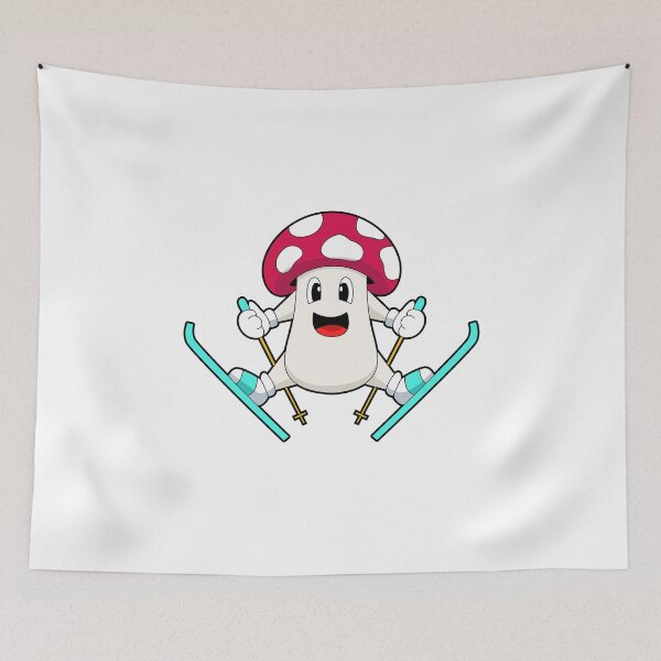 Item preview, Mushroom Skier Ski designed and sold by Snabdesign84.