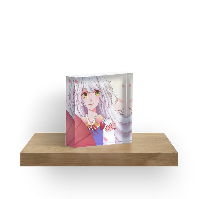 Quot Kagura Cherry Witch Mobile Legends Quot Acrylic Blocks By Bunsarts Redbubble