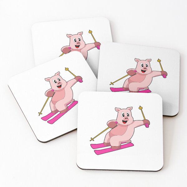 Item preview, Pig Skier Ski designed and sold by Snabdesign84.
