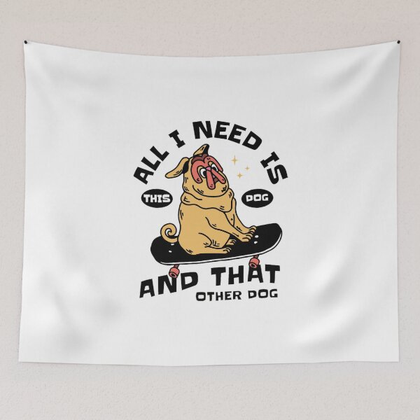 Item preview, all i need is this dog and that other dog designed and sold by PopPizzazz.