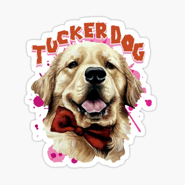 Tucker Dog Sticker for Sale by ShinyPhoenix