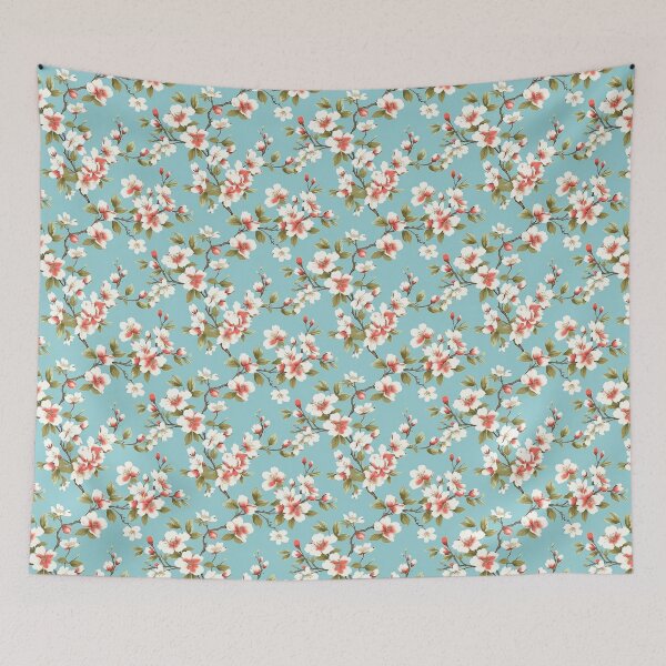Item preview, Beauty of Japanese Cherry Blossoms Pattern Design #2 by Mila van Meer designed and sold by Mila van Meer.