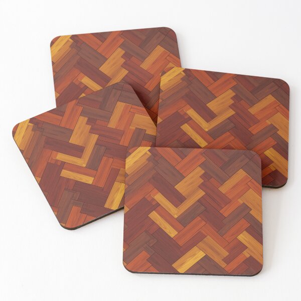 Item preview, An Isometric Mahogany Pattern designed and sold by StudioRedKoala.