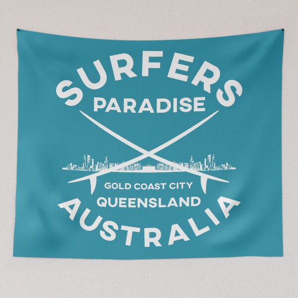 Item preview, Surfer Paradise Gold Coast City designed and sold by Yeaha.