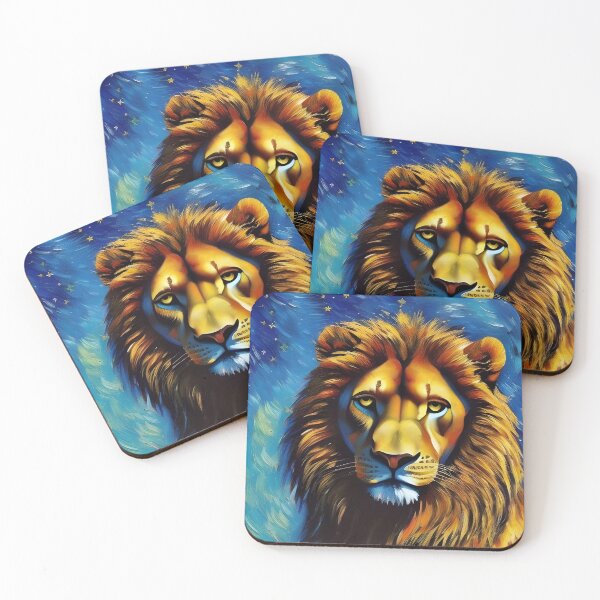Item preview, Star Lion, empaste, Ai Generated Art designed and sold by ACC .