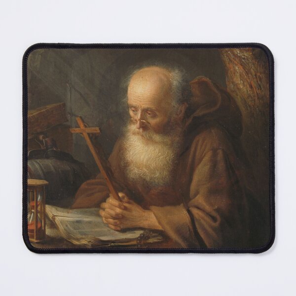 Item preview, A Hermit | Gerard Dou | 1664 designed and sold by CJET.