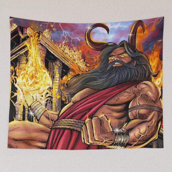 Item preview, Zeus King Of The Gods designed and sold by shevibe.
