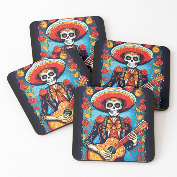 Item preview, Mariachi - Day of the Dead - Día de los Muertos designed and sold by Rickie Pauley.