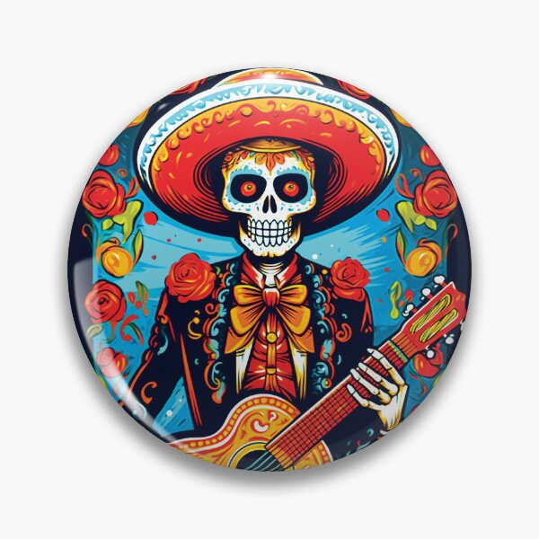 Item preview, Mariachi - Day of the Dead - Día de los Muertos designed and sold by Rickie Pauley.