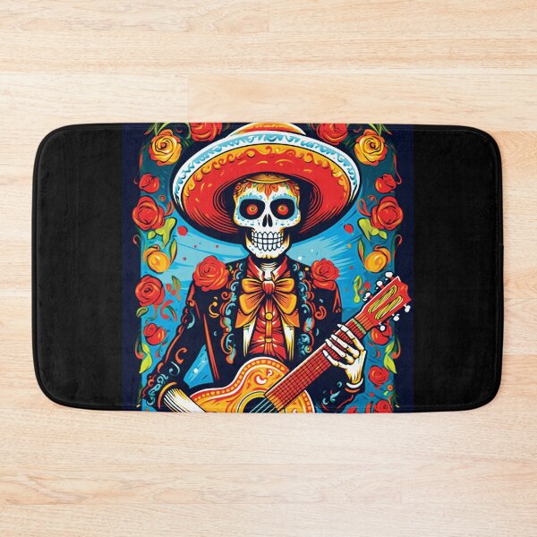 Item preview, Mariachi - Day of the Dead - Día de los Muertos designed and sold by Rickie Pauley.