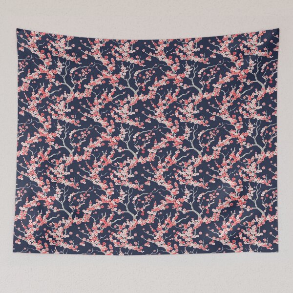 Item preview, Beauty of Japanese Cherry Blossoms Pattern Design #4 by Mila van Meer designed and sold by Mila van Meer.