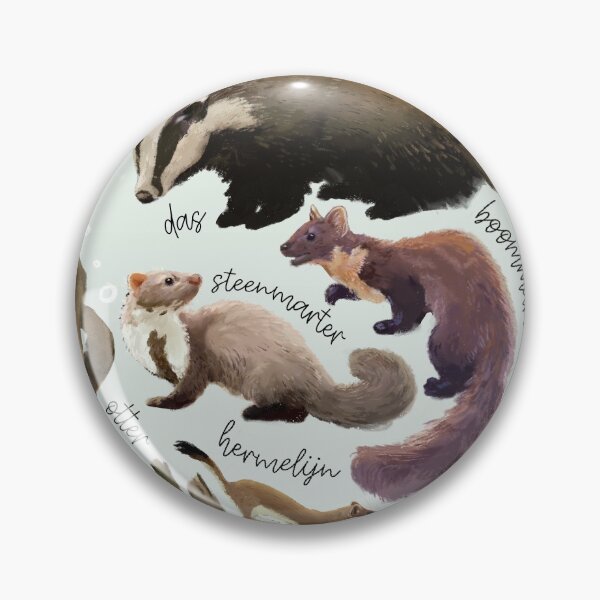 Item preview, The seven mustelidae from Belgium designed and sold by Simon De Meulenaer.