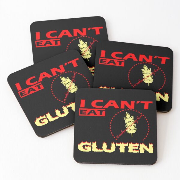 Artikelvorschau, Ich kann kein Gluten essen, das würde mir Bauchschmerzen bereiten entworfen und verkauft von CustomHive.