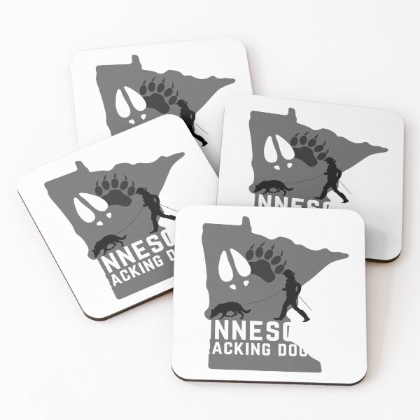 Item preview, Minnesota Tracking Dogs Gray/White - Female designed and sold by mntrackingdogs.