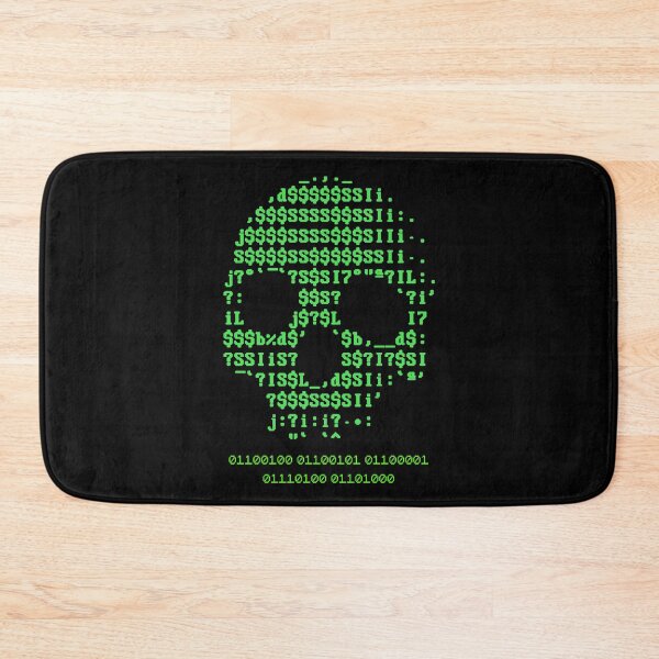 Item preview, Binary Death Skull Design designed and sold by Gogmagosh.