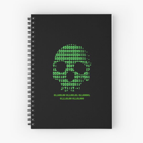 Item preview, Binary Death Skull Design designed and sold by Gogmagosh.