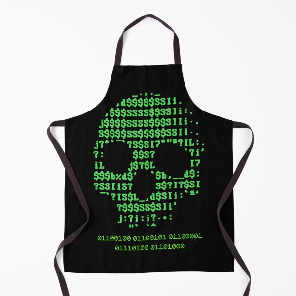 Item preview, Binary Death Skull Design designed and sold by Gogmagosh.