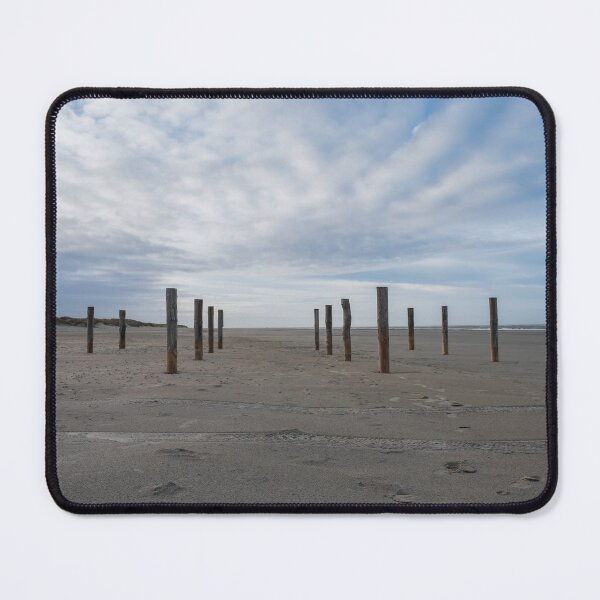 Item preview, Wooden poles on the beach of Schiermonnikoog, Netherlands designed and sold by Dolfilms.